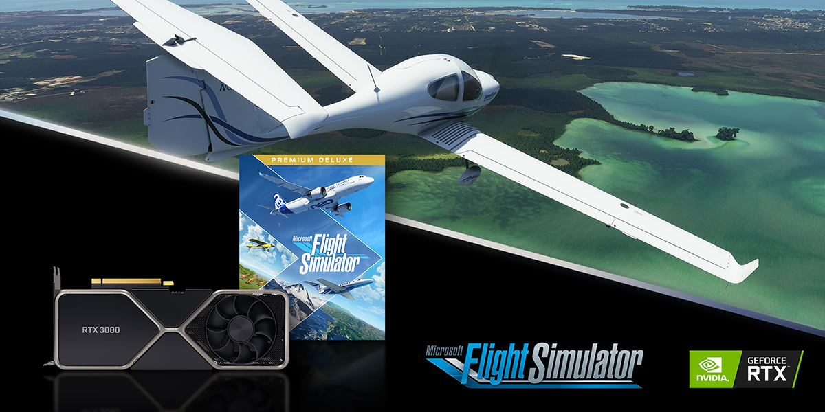 microsoft flight simulator dobla el rendimiento con geforce rtx 30 series 1