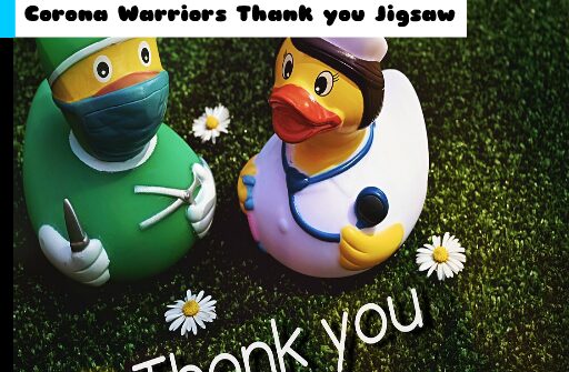 corona warriors thank you jigsaw
